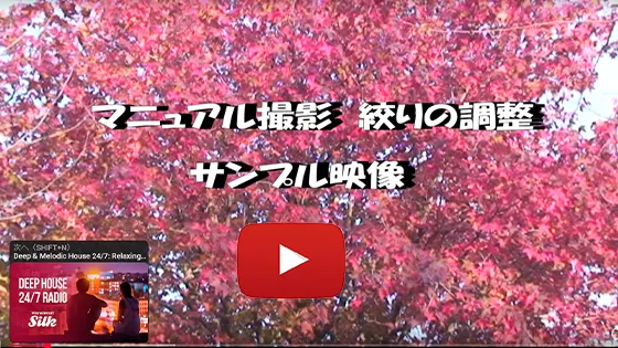 絞りの調整