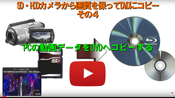 DVDへコピー