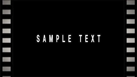 シンプルなテキスト